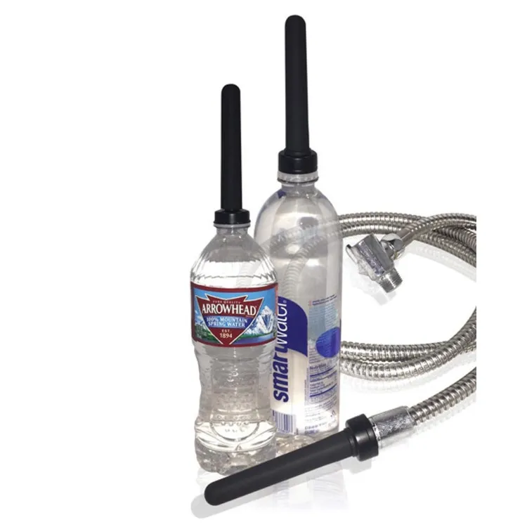 On-the-Go Silicone Douche Kit with Water Bottle Adapters