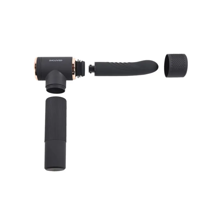 Thrusting & Heating Silicone Sex Machine