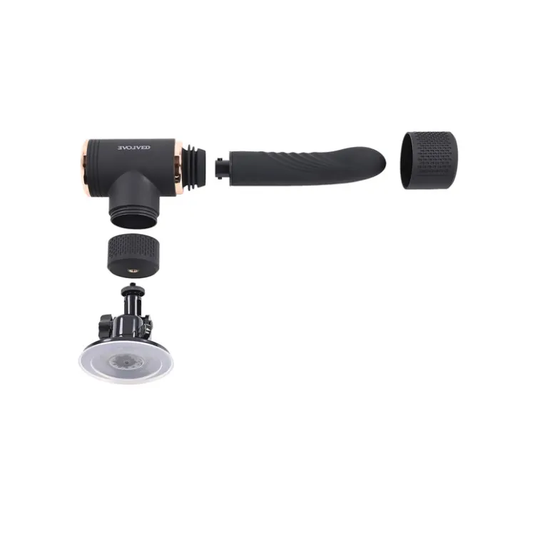 Thrusting & Heating Silicone Sex Machine