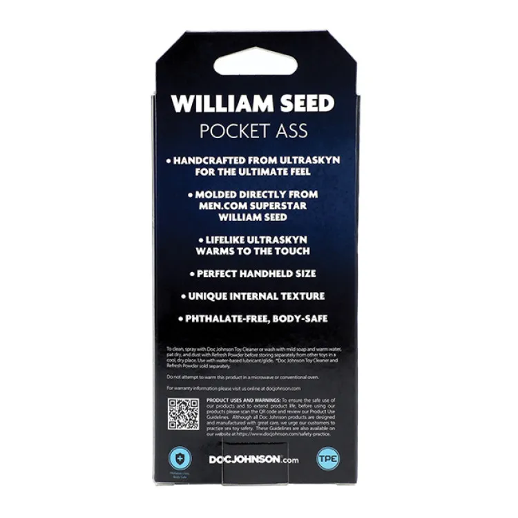 William Seed ULTRASKYN™ Pocket Ass William Seed ULTRASKYN™ Pocket Ass