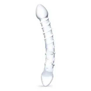 10 in. Double Sided Glass Dildo