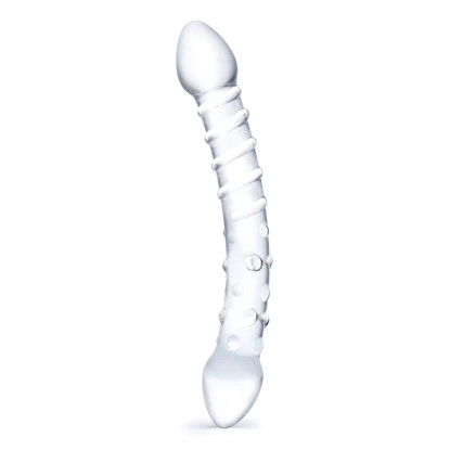 10 in. Double Sided Glass Dildo