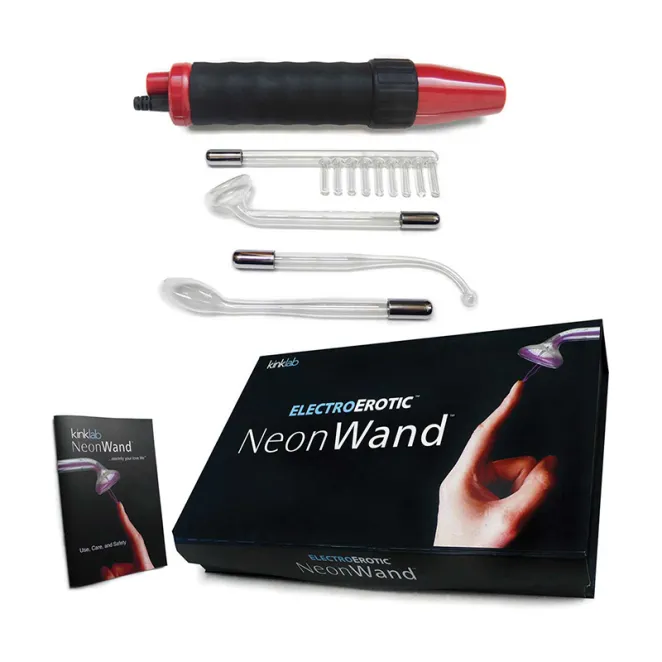 Kinklab Neon Wand - Red Handle/ Red Elec (76362) | SlipDix.com
