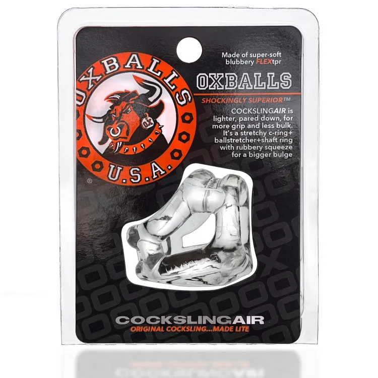 OxBalls Cocksling Air FLEXtpr Clear OxBalls Cocksling Air FLEXtpr Clear