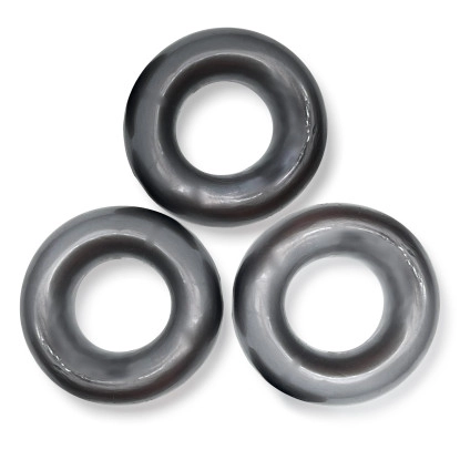 OxBalls Fat Willy 3-Pack Jumbo Cock Rings Steel