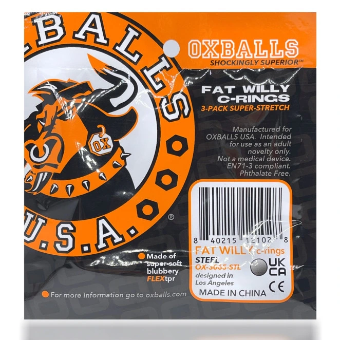 OxBalls Fat Willy 3-Pack Jumbo Cock Rings