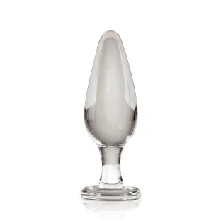Anal Glass Butt Plug 4.5 in.