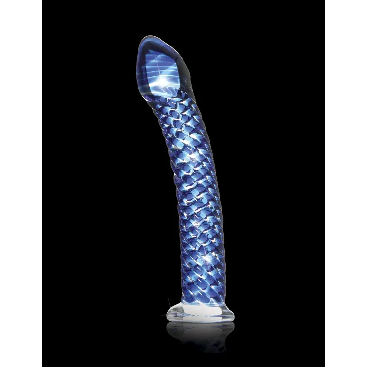 7 in. Glass Massager Blue 7 in. Glass Massager Blue