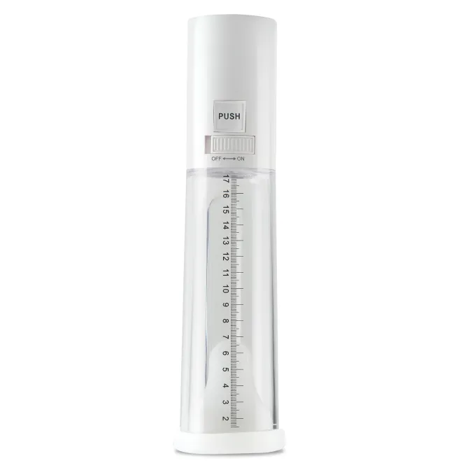 Pump Worx MEGA-VAC Power Penis Pump White (43835) | SlipDix.com