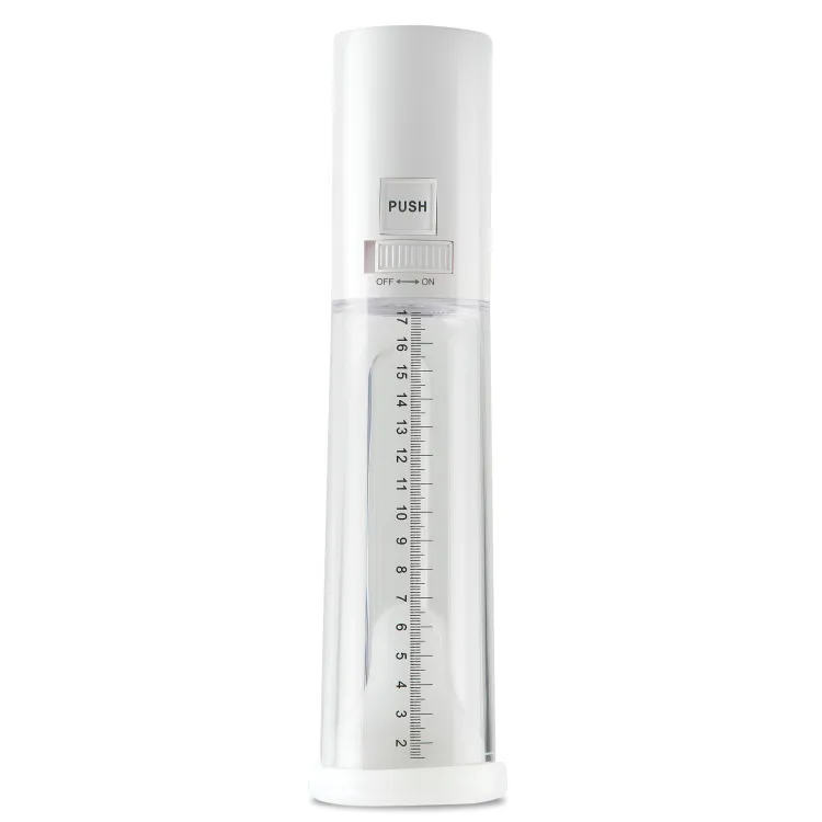 Pump Worx MEGA-VAC Power Penis Pump White (43835) | SlipDix.com