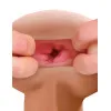 PDX Male Reach Around Anal Stroker and Realistic Cock Beige PDX Male Reach Around Anal Stroker and Realistic Cock Beige