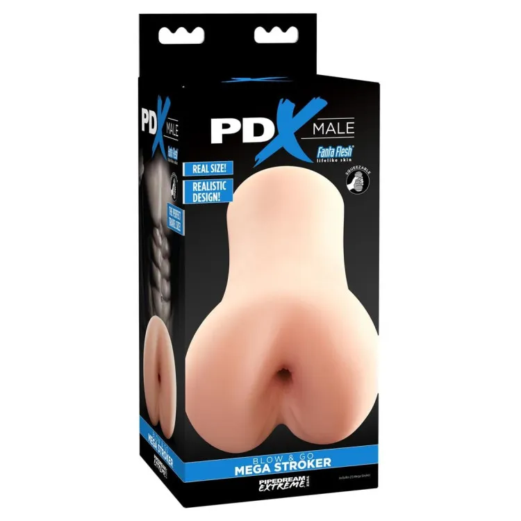 Blow & Go Anal Stroker Beige Blow & Go Anal Stroker Beige