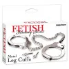 Metal Leg Cuffs Silver Metal Leg Cuffs Silver