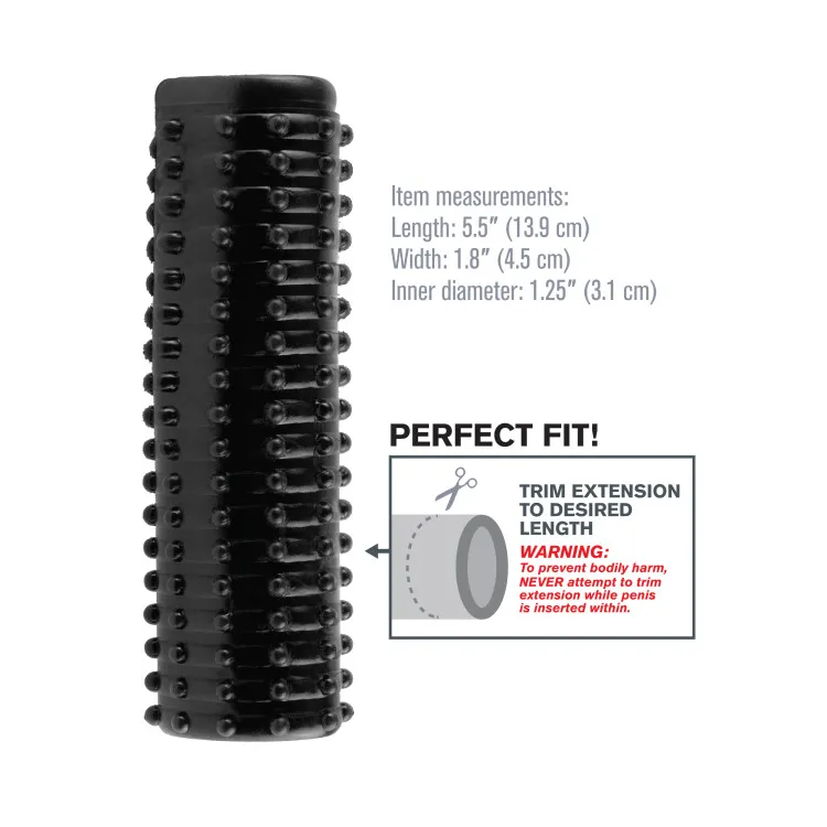 X-tensions Magic Pleasure Sleeve Black X-tensions Magic Pleasure Sleeve Black