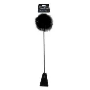 Limited Edition Feather Crop Black