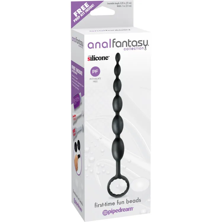 Anal Fantasy Collection Silicone First-Time Fun Beads Anal Fantasy Collection Silicone First-Time Fun Beads