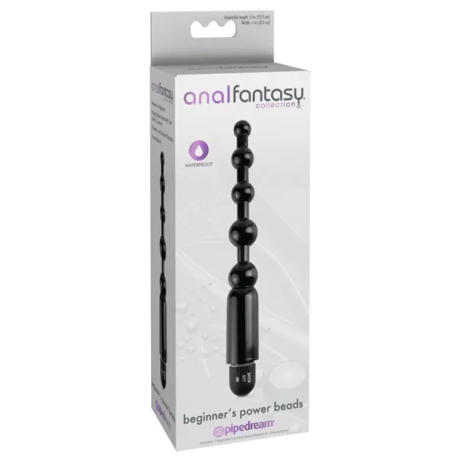 Anal Fantasy Collection Vibrating Beginner's Power Beads
