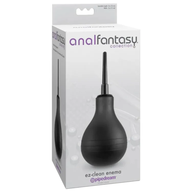Anal Douche Enema Bulb Black Anal Douche Enema Bulb Black
