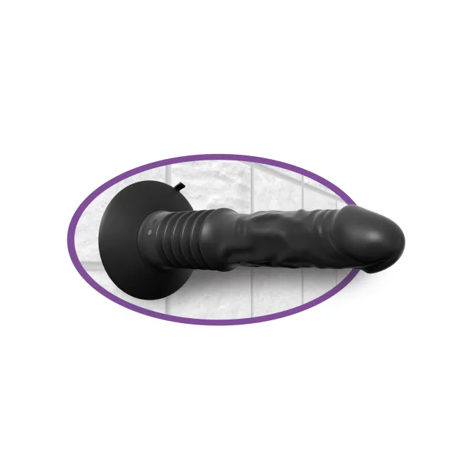 6 Inch Powerful 11 Function Thrusting Vibrator
