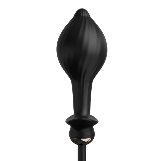 Anal Fantasy Elite Collection Silicone Auto-Throb Inflatable Vibrating Butt Plug