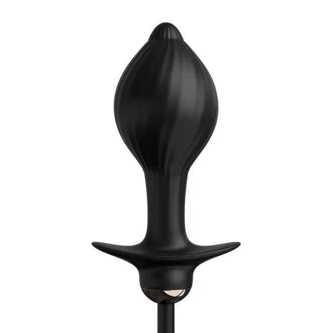 Anal Fantasy Elite Collection Silicone Auto-Throb Inflatable Vibrating Butt Plug