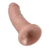 8 in. King Cock Realistic Dildo Beige 8 in. King Cock Realistic Dildo Beige