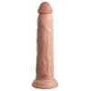 9 in. Realistic Dual Density Silicone Dildo Beige 9 in. Realistic Dual Density Silicone Dildo Beige