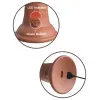 8 in. Realistic Vibrating Dual Density Silicone Dildo Tan
