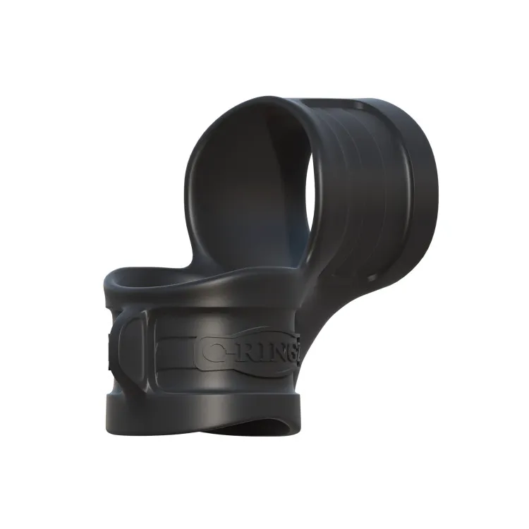 Mr. Big Cock Ring & Ball Stretcher Silicone Sling Black Mr. Big Cock Ring & Ball Stretcher Silicone Sling Black