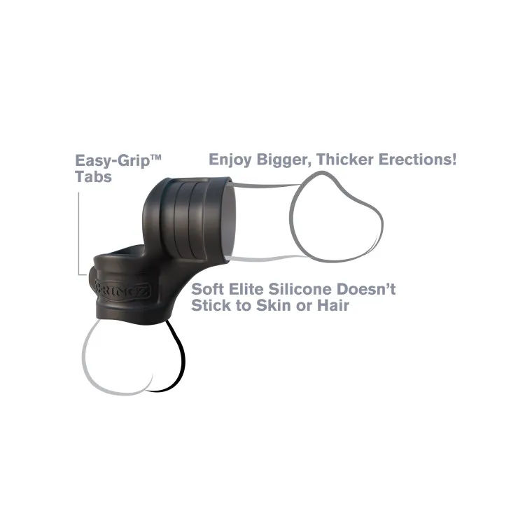 Mr. Big Cock Ring & Ball Stretcher Silicone Sling Black Mr. Big Cock Ring & Ball Stretcher Silicone Sling Black