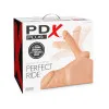 Perfect Ride Anal Masturbator with 6 in. Posable Dildo Beige Perfect Ride Anal Masturbator with 6 in. Posable Dildo Beige