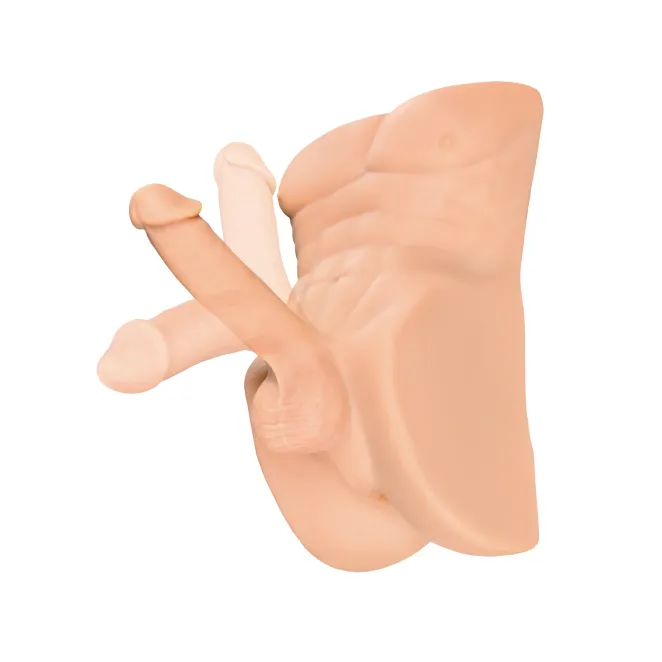 Pipedream Extreme Fuck Me Silly Perfect Ride On Dude Realistic Male Sex Doll 10lbs