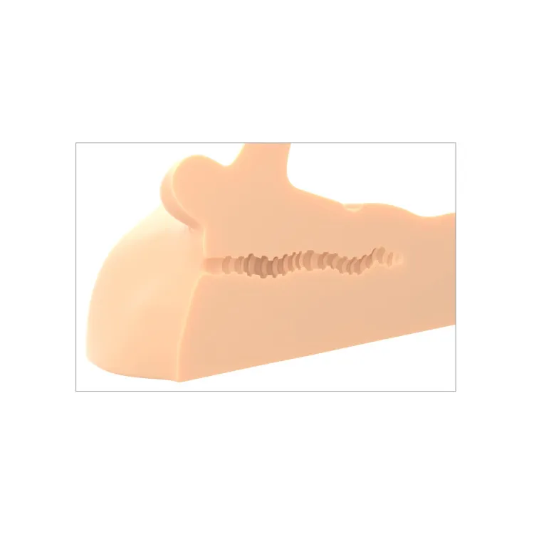 Perfect Ride Anal Masturbator with 6 in. Posable Dildo Beige Perfect Ride Anal Masturbator with 6 in. Posable Dildo Beige