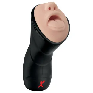 Vibrating Deep Throat Mouth Stroker