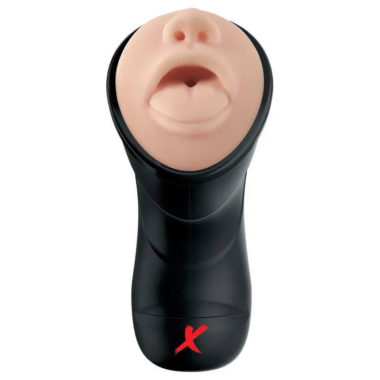 Vibrating Deep Throat Mouth Stroker Vibrating Deep Throat Mouth Stroker