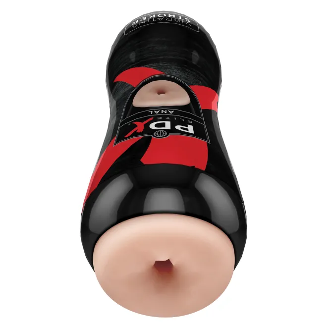 Vibrating Anal Stroker Beige