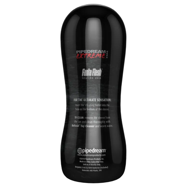Vibrating Anal Stroker Beige
