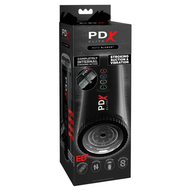 Moto Blower Thrusting Vibrating Suction Masturbator