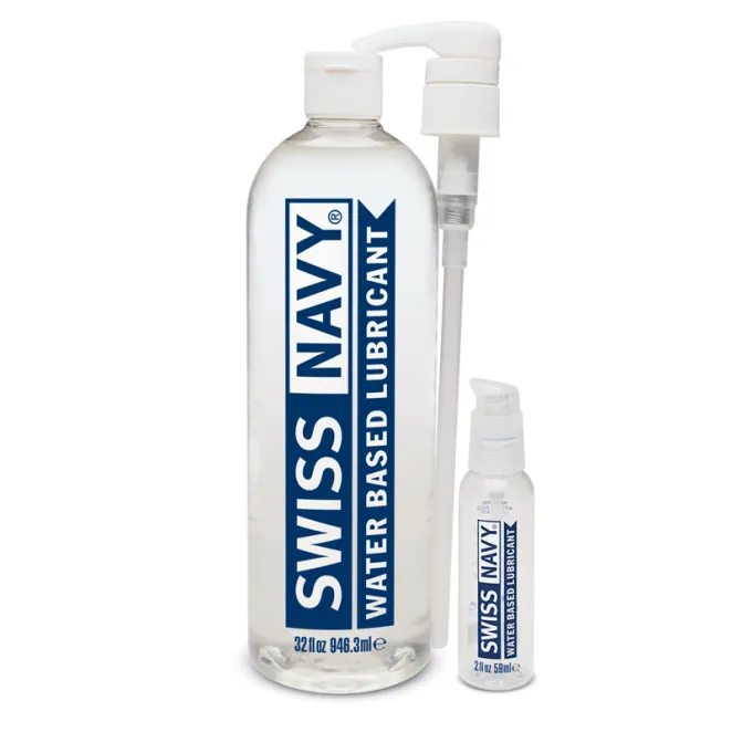 Swiss Navy Water Based Lubricant 32 oz. (43176) | SlipDix.com