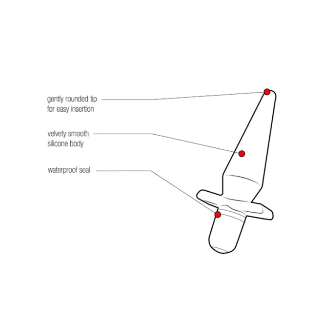 Anal VeDO Rio Butt Plug Vibe Indigo