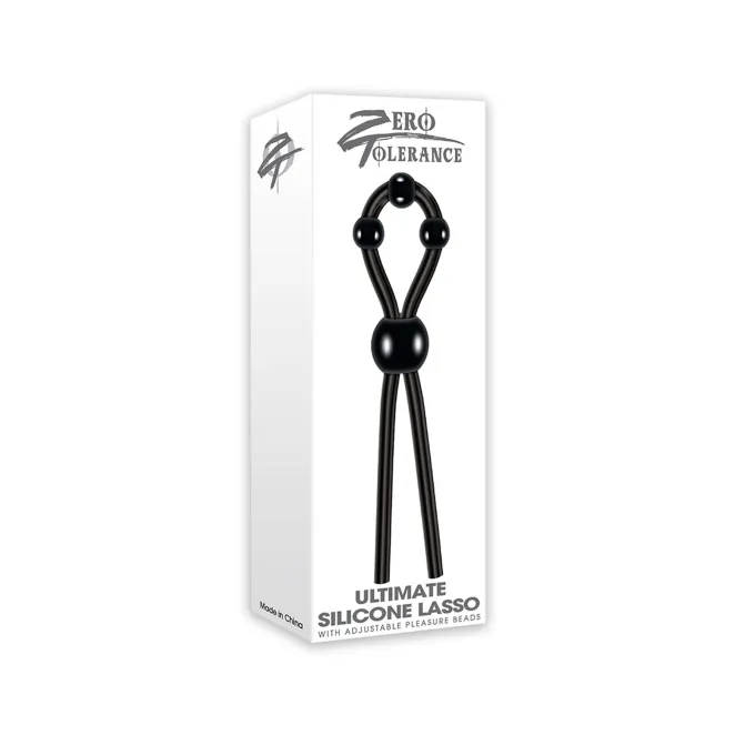 Ultimate Silicone Lasso Adjustable Cock Ring