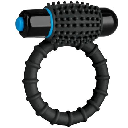 Doc Johnson OptiMALE Vibrating Cock Ring Black
