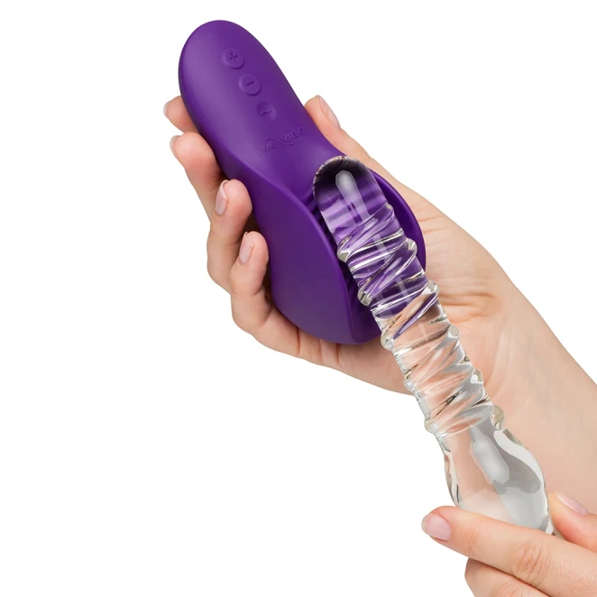 We-Vibe Shared Touch Couple's Grinding Vibrator Purple