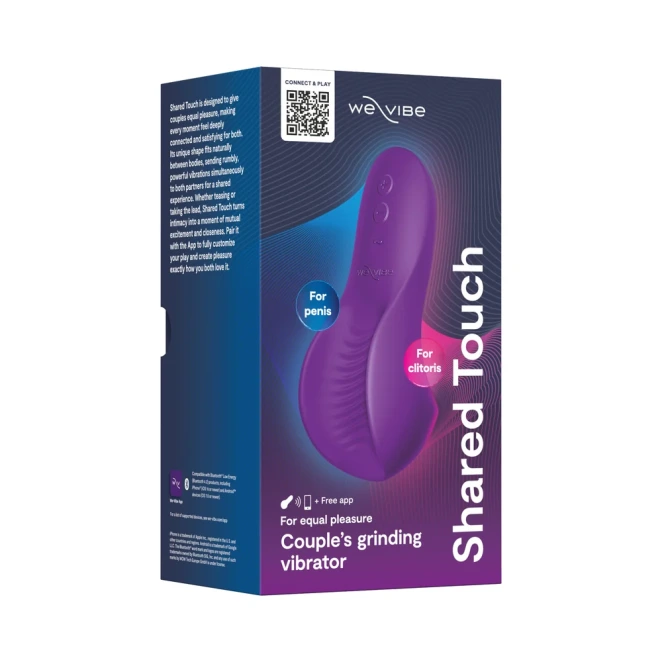 We-Vibe Shared Touch Couple's Grinding Vibrator Purple
