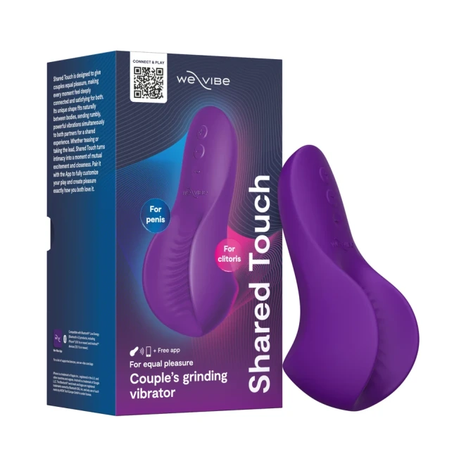 We-Vibe Shared Touch Couple's Grinding Vibrator Purple