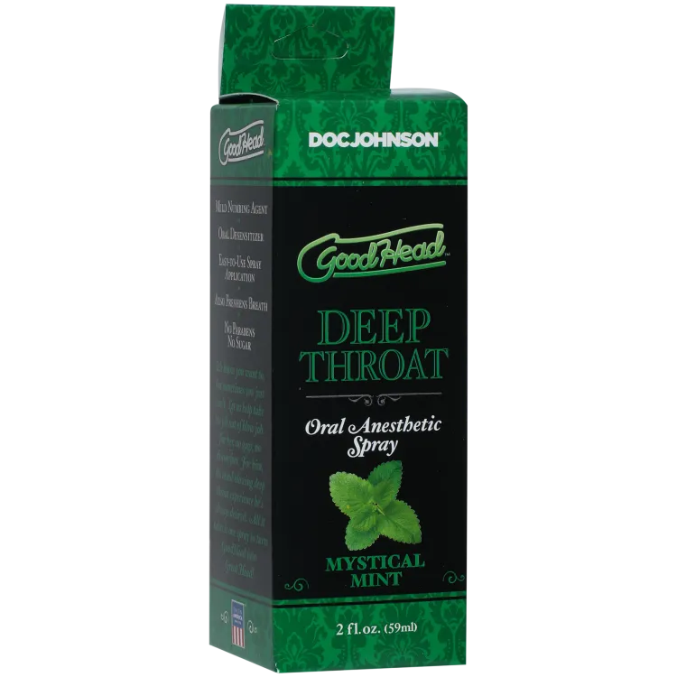 GoodHead - Deep Throat Spray - Mystical Mint - 2oz GoodHead - Deep Throat Spray - Mystical Mint - 2oz