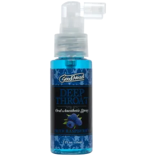 GoodHead - Deep Throat Spray - Blue Raspberry - 2oz