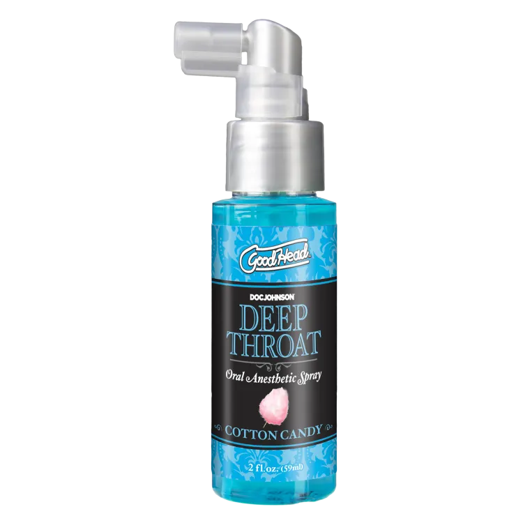 GoodHead - Deep Throat Spray - Cotton Candy - 2 fl. oz. GoodHead - Deep Throat Spray - Cotton Candy - 2 fl. oz.