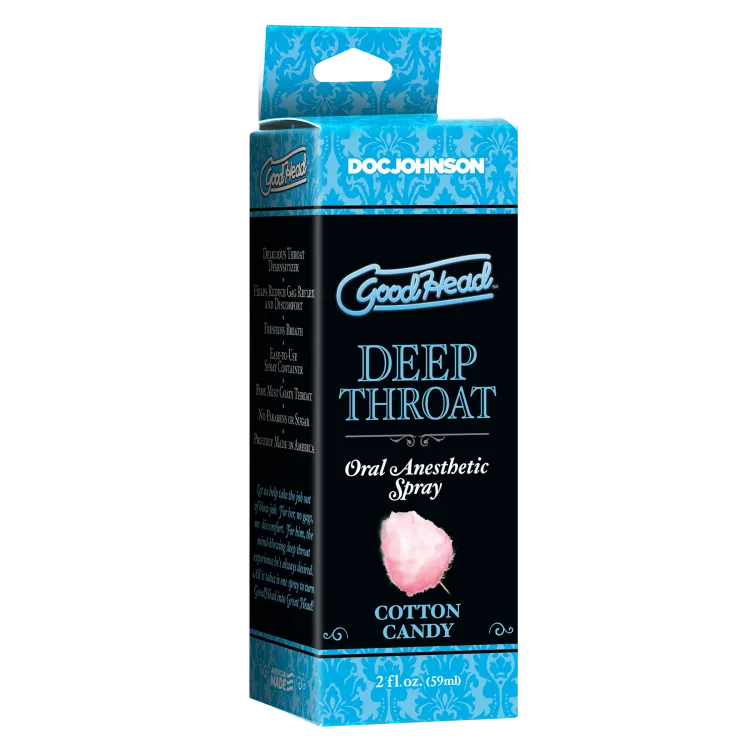 GoodHead - Deep Throat Spray - Cotton Candy - 2 fl. oz. GoodHead - Deep Throat Spray - Cotton Candy - 2 fl. oz.