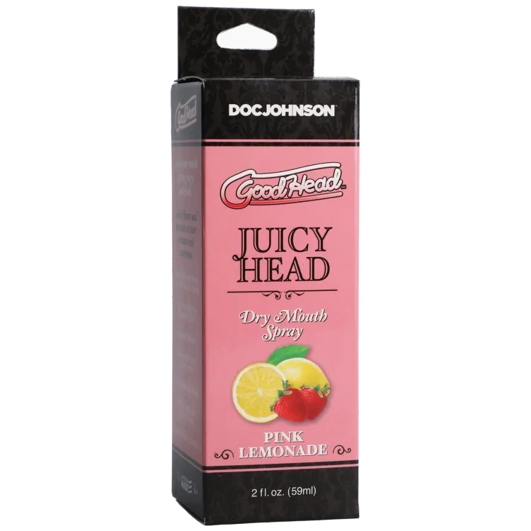 GoodHead Juicy Head Dry Mouth Spray Pink Lemonade 2 fl. oz. GoodHead Juicy Head Dry Mouth Spray Pink Lemonade 2 fl. oz.